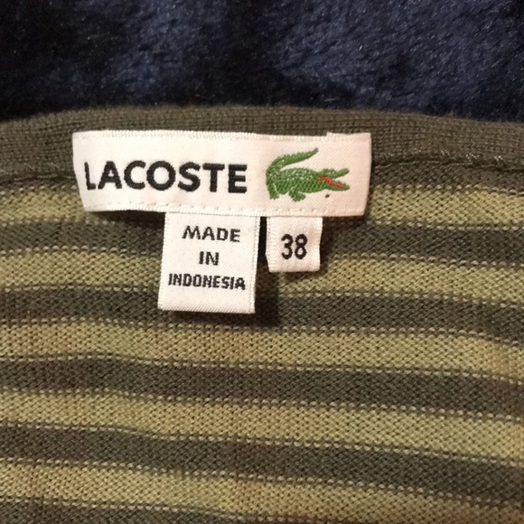 Lacoste v neck sweater - Picture 3 of 5